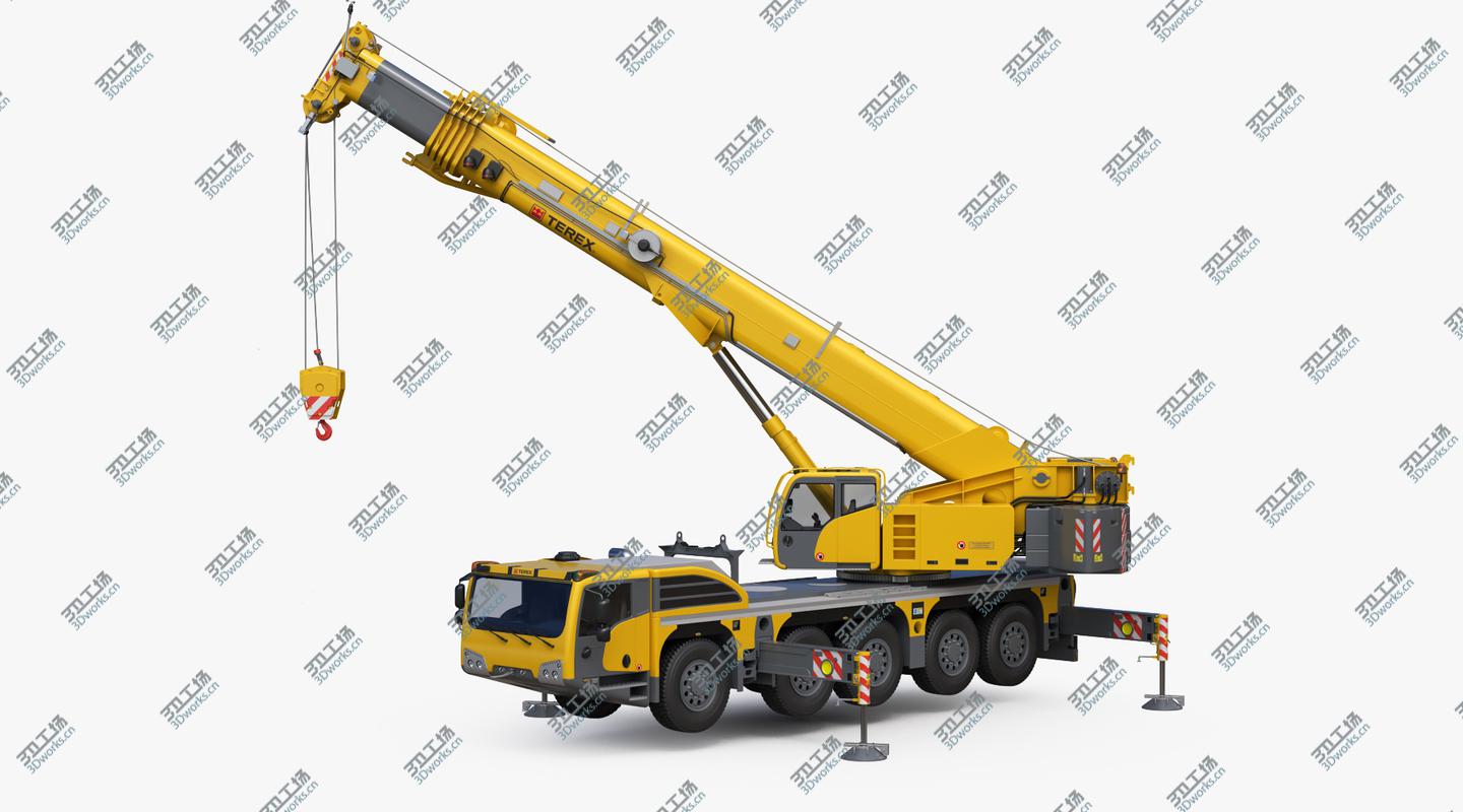 images/goods_img/20210319/Terex Explorer 5500 All terrain Crane Rigged 3D model/2.jpg
